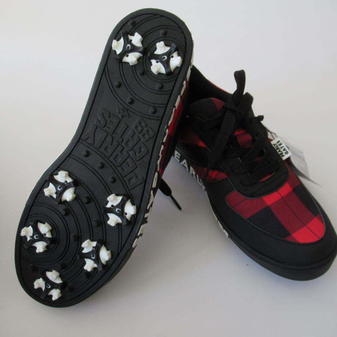 パーリーゲイツ新品 スパイク ゴルフシューズ 専用袋・レンチ付 24.0ｃｍ