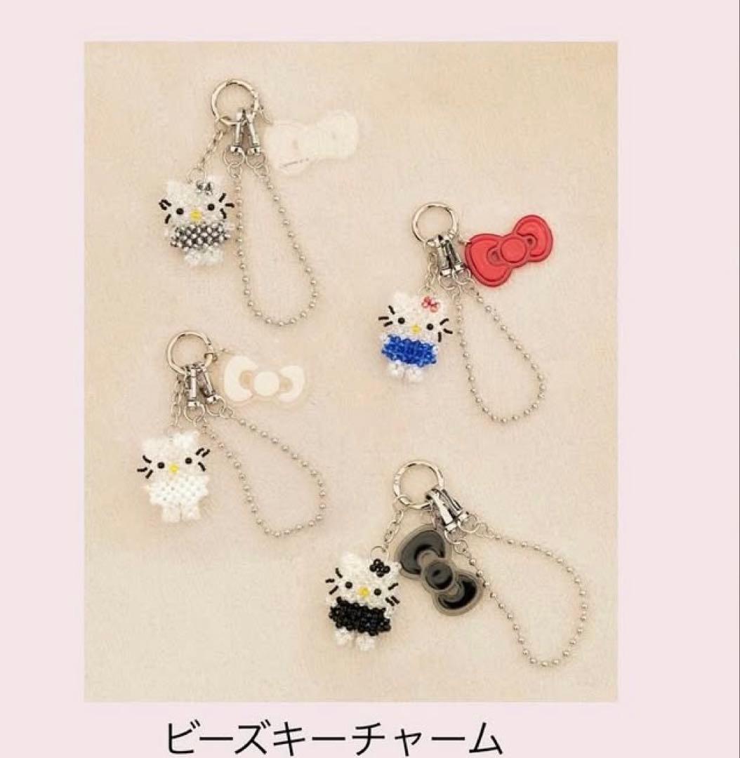 ローリーズファーム me% キティ ビーズキーチャーム - メルカリ