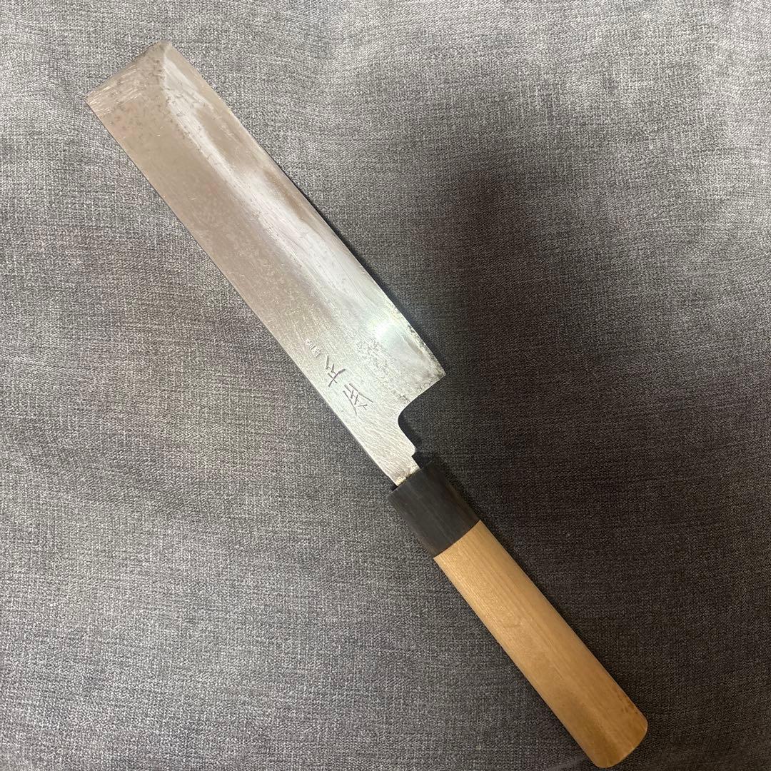 薄刃包丁 正本 木製ハンドル 約21cm - メルカリ