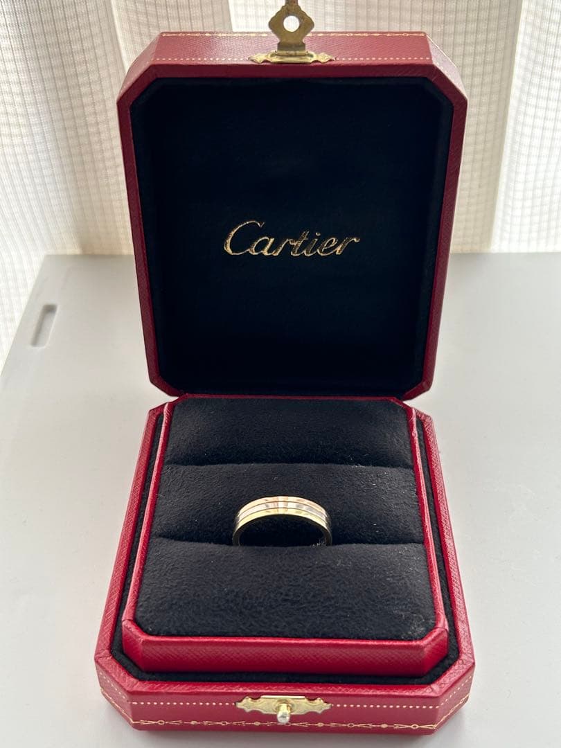 Cartier K18 ヴァンドーム スリーカラーリング サイズ61 - メルカリ