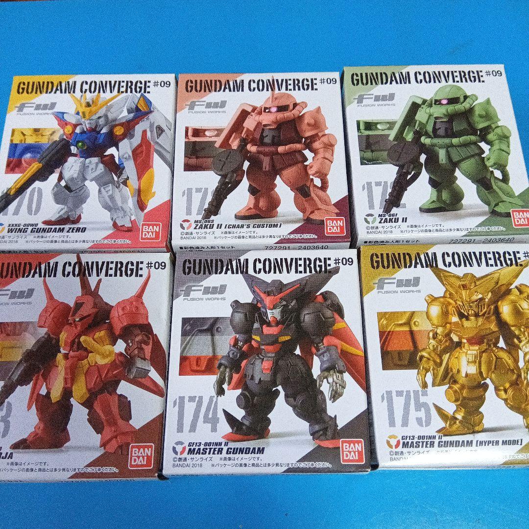 GUNDAM CONVERGE #09 フィギュアセット未開封品