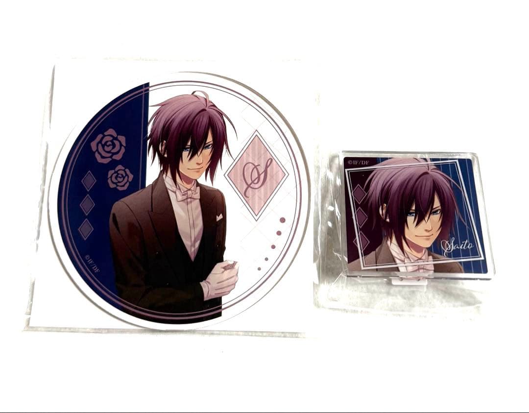 薄桜鬼 斎藤一 オトふゆ アクリルコースター アクリルカードスタンド