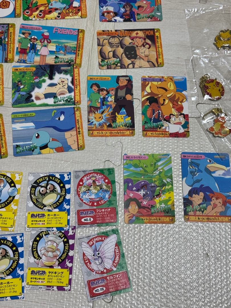 コレクター必見、引退品】ポケモンカード 旧裏、ゲットカード、アニメ