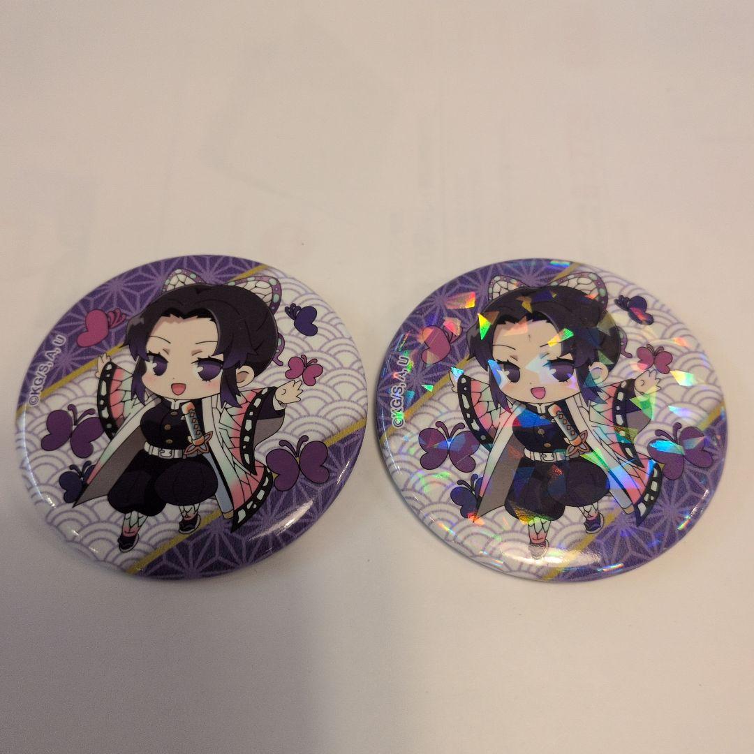 鬼滅の刃 胡蝶しのぶ ホログラム缶バッチ 2個セット - メルカリ