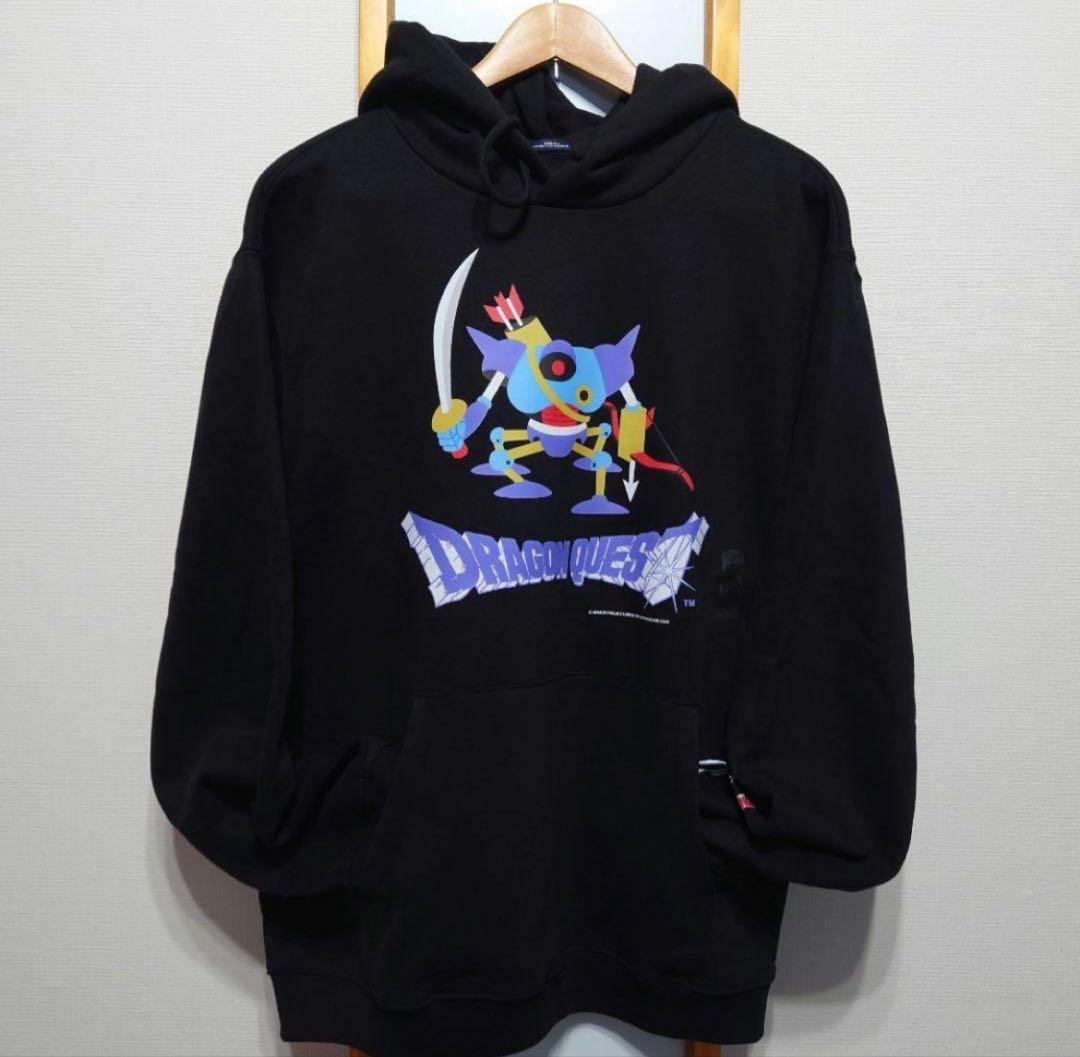 即完売品　GAP×ドラゴンクエスト パーカー M 黒　キラーマシン ドラゴンクエスト × GAP キラーマシン（ロビン）パーカー M（表記S