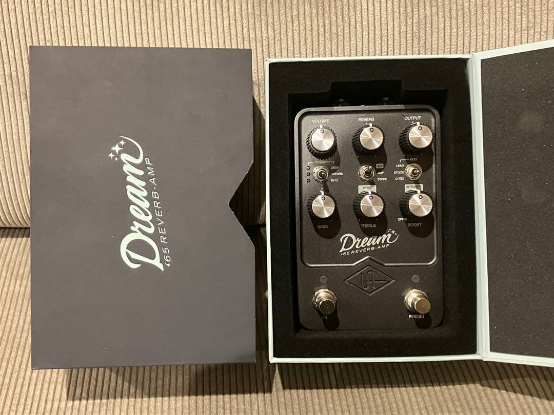 【美品　付属品完備】UAFX Dream'65 Universal Audio 【特別価格プロモーション】UAFX Dream '65 Reverb