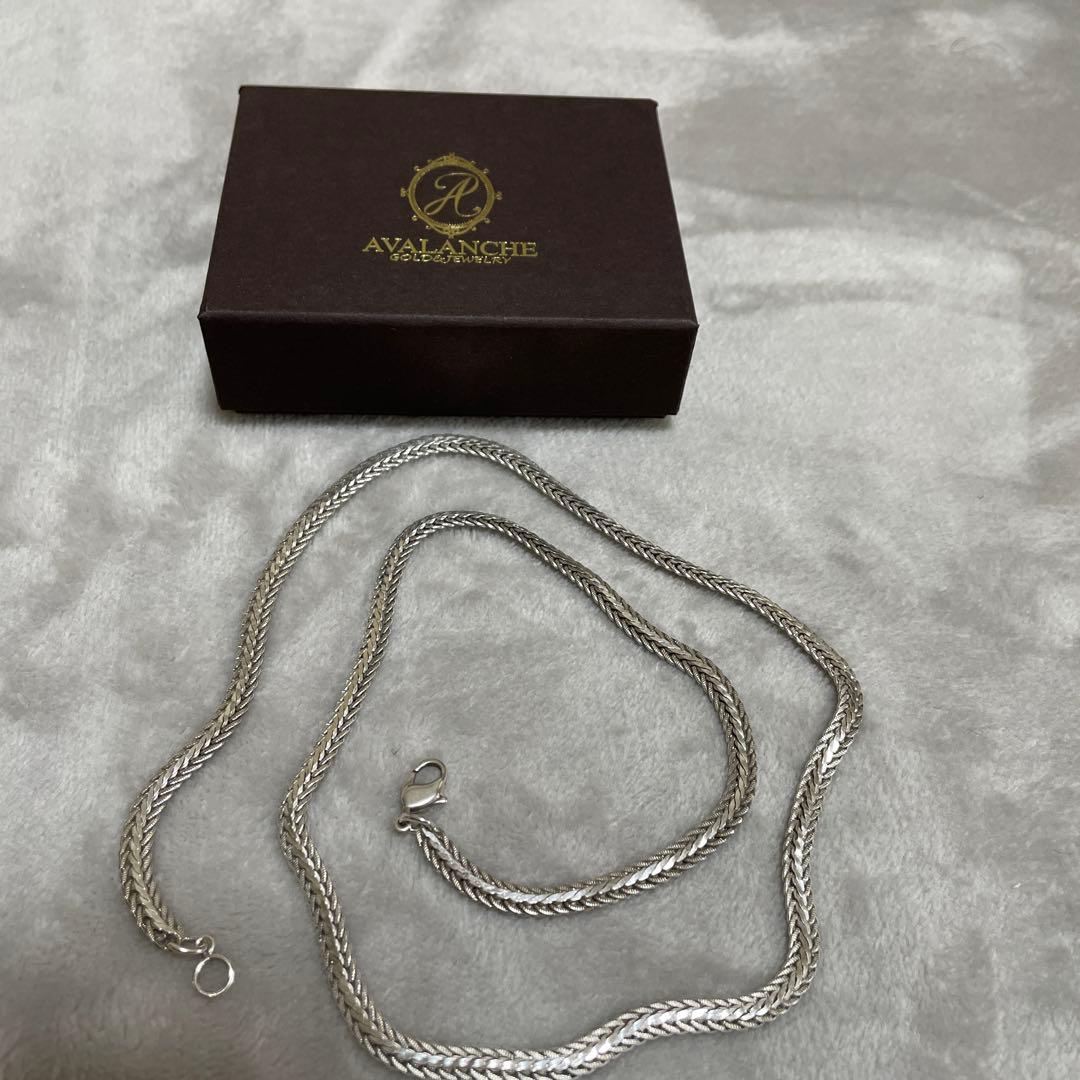 7*0様 アバランチ　フォックステールネックレス60センチ
