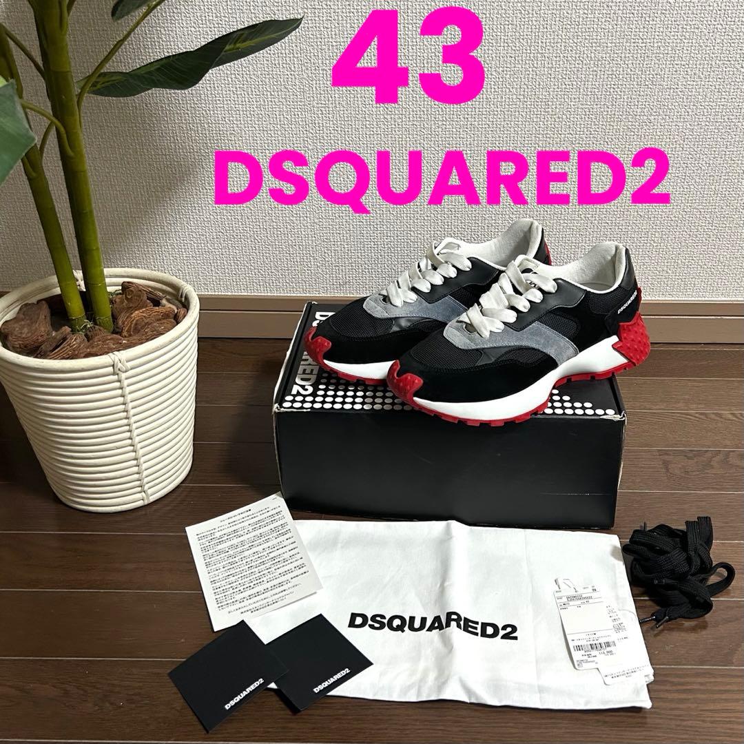 43 ディースクエアード DSQUARED2 スニーカー シューズ　28cm