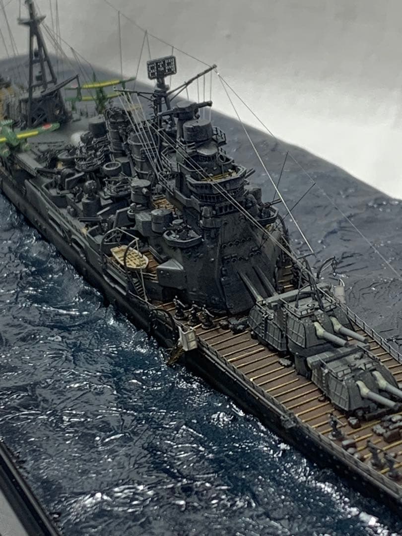 フジミ1/700重巡洋艦高雄　完成品