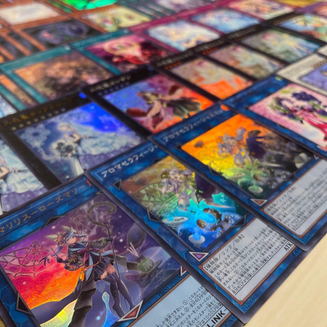 本格構築 アロマ六花デッキ スノードロップ ボタン ティアドロップ