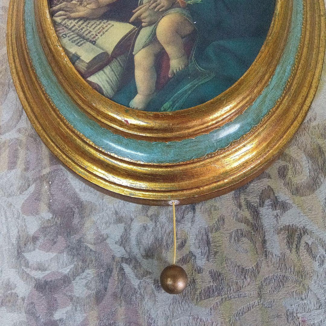 ボッティチェリ聖母子 壁掛オルゴール