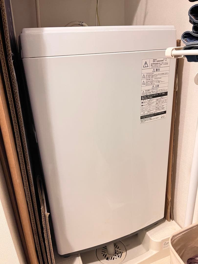 しゅーたろう　東芝洗濯機 4.5kg AW45M5おしゃれ着スピードコース