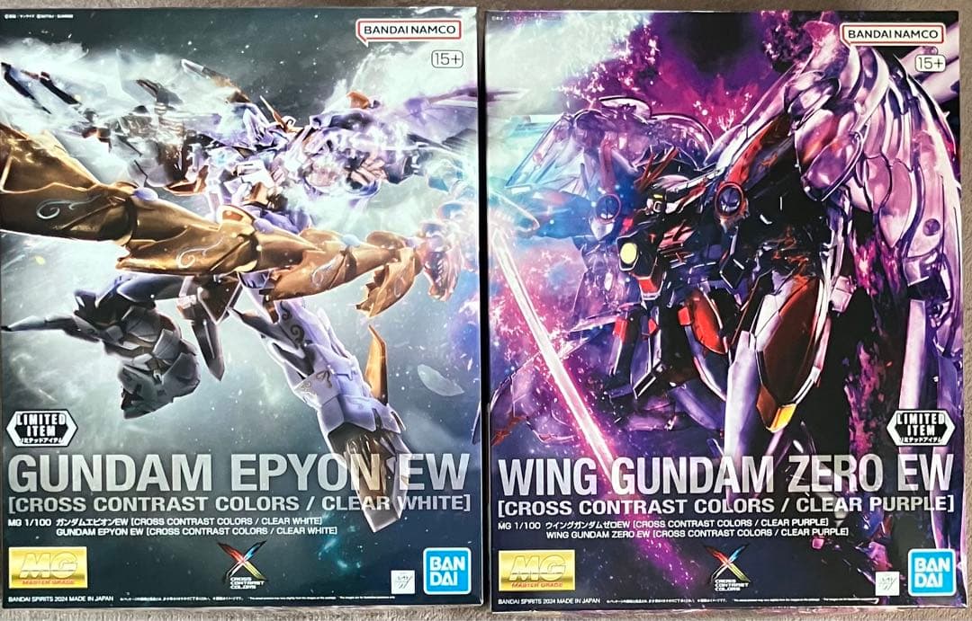 MG ガンダムエピオン EW ウイングガンダムゼロEW クロスコントラスト