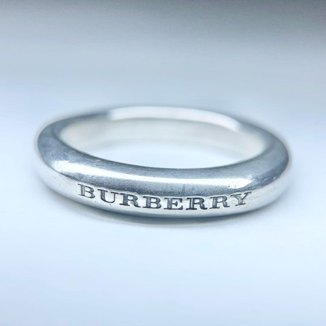 希少 BURBERRY バーバリー リング 指輪 シルバー 925 14号相当 - メルカリ