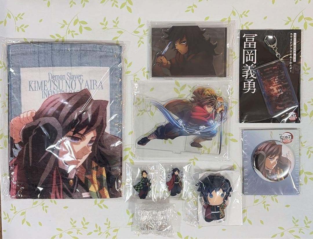 鬼滅の刃 劇場版 無限城編 冨岡義勇グッズ まとめ売り 鬼滅の刃 アクリルジオラマ／竈門 炭治郎＆冨岡 義勇＆猗窩座 ViVimus