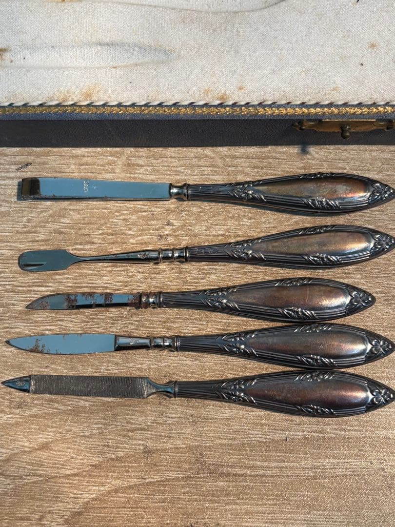 新春特価 アンティーク アールデコ 1900年代 スターリングシルバー