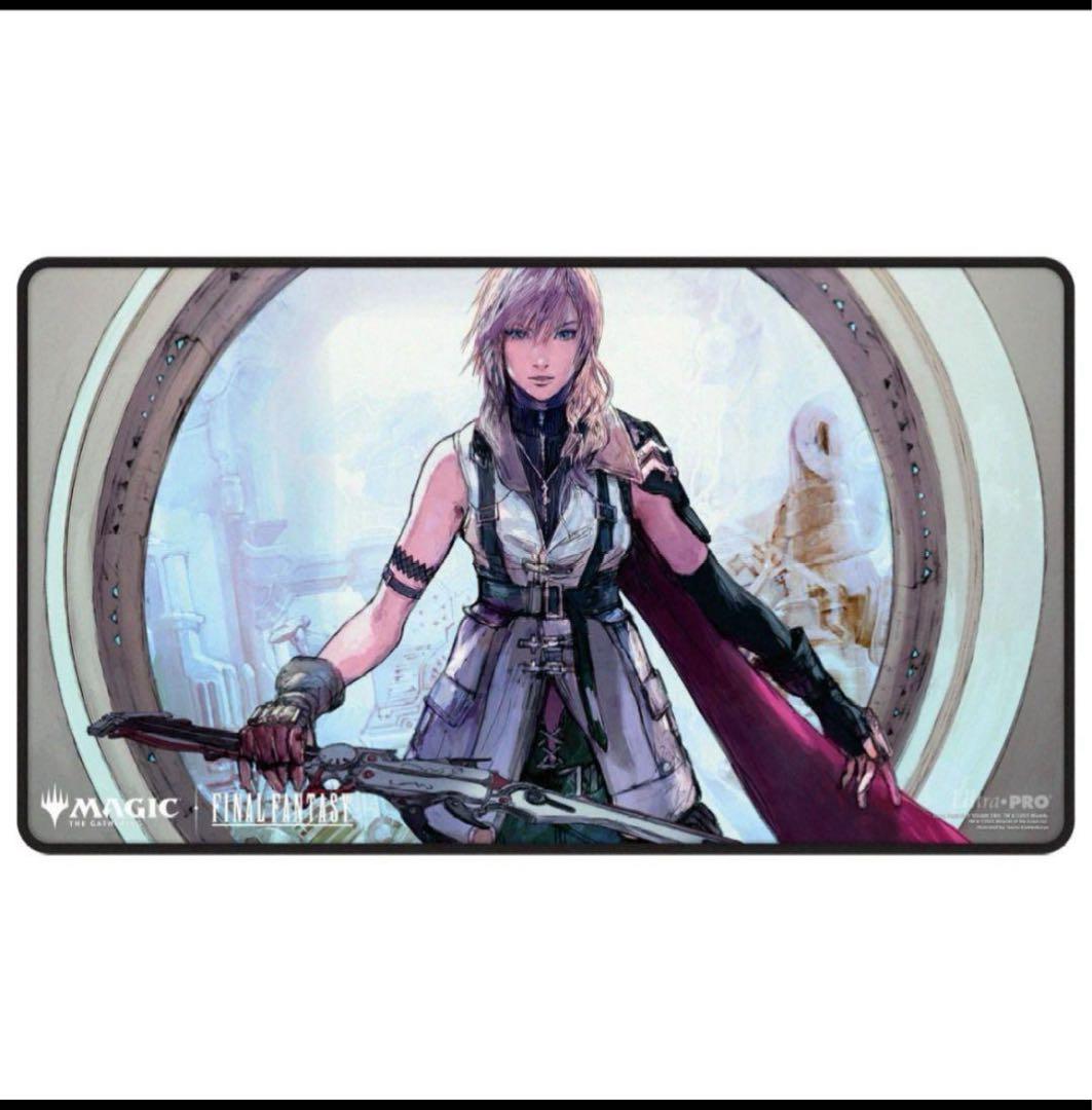 新品未開封 ライトニング プレイマット ファイナルファンタジー MTG FF SQUARE ENIX プレイマット ファイナルファンタジーXIII ライトニング