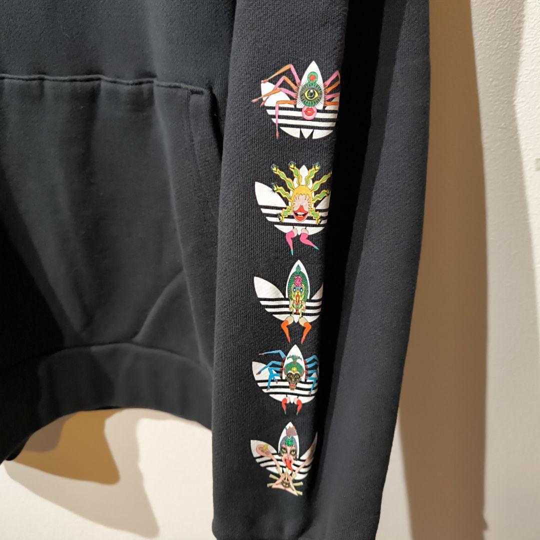 アディダス TANAAMI HERO HOODIE 田名網敬一 2XL 黒 - メルカリ