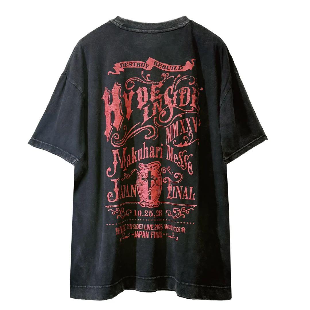 HYDE LIVE 2025 JAPAN FINAL Tシャツ(M) - メルカリ
