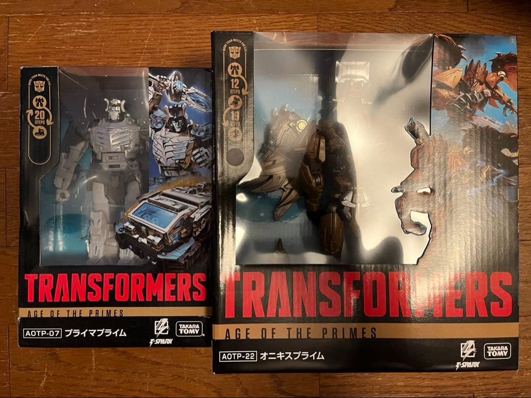 トランスフォーマー　AOTP-07プライマプライムAOTP-22オニキスプライム
