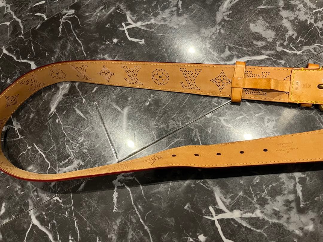 てっぺい 様専用ルイヴィトン ベルト マヒナ サンチュール パンチング