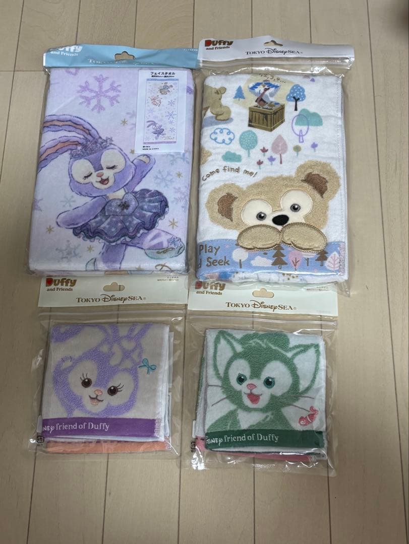 ダッフィー&フレンズ　タオルセット