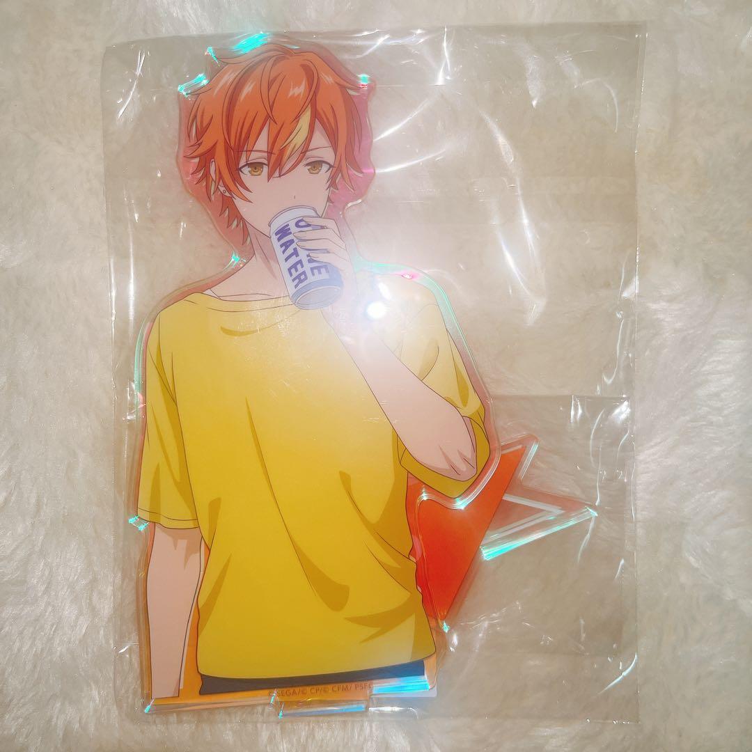 プロセカ　アクスタ　はぴこれ　BIGオーロラアクリルスタンド　東雲彰人　缶バッジ