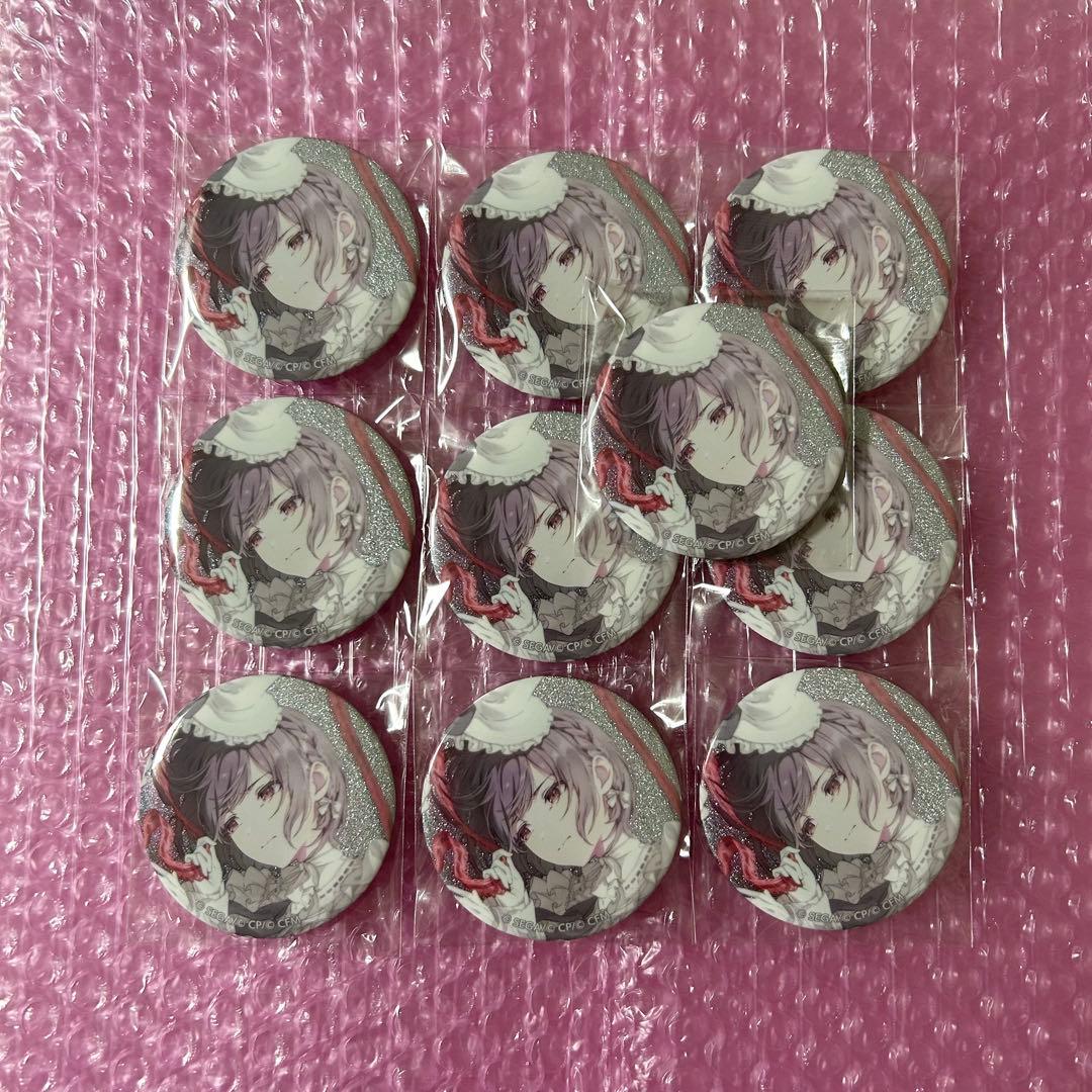 プロセカグリッター缶バッジ 48C 東雲絵名 プロジェクトセカイ 東雲絵名 グリッター缶バッジ イベントイラスト