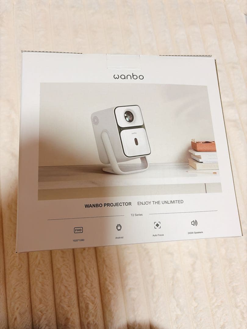 【人気モデル】Wanbo T2 Ultra プロジェクター 家庭用 フルHD