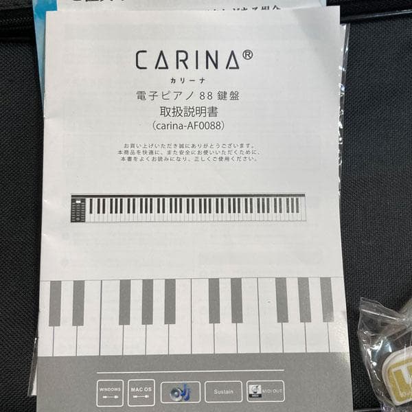 CARINA カリーナ 電子ピアノ 88鍵盤 (carina-AF0088) - メルカリ