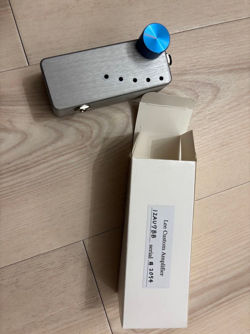 ギター LeeCustomAmplifier 12AU7 Buffer Booster