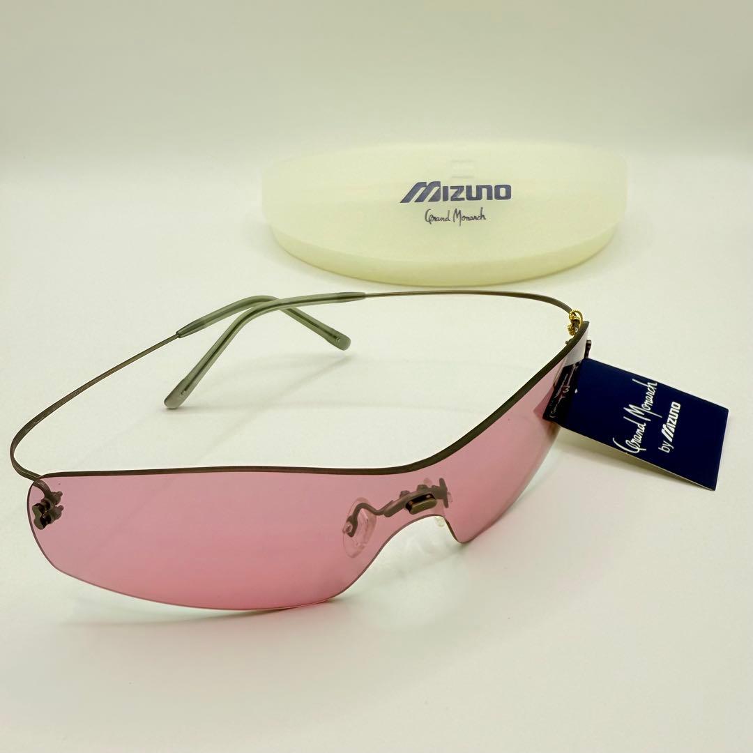 MIZUNO グランドモナーク サングラス パープル系レンズ S 日本製