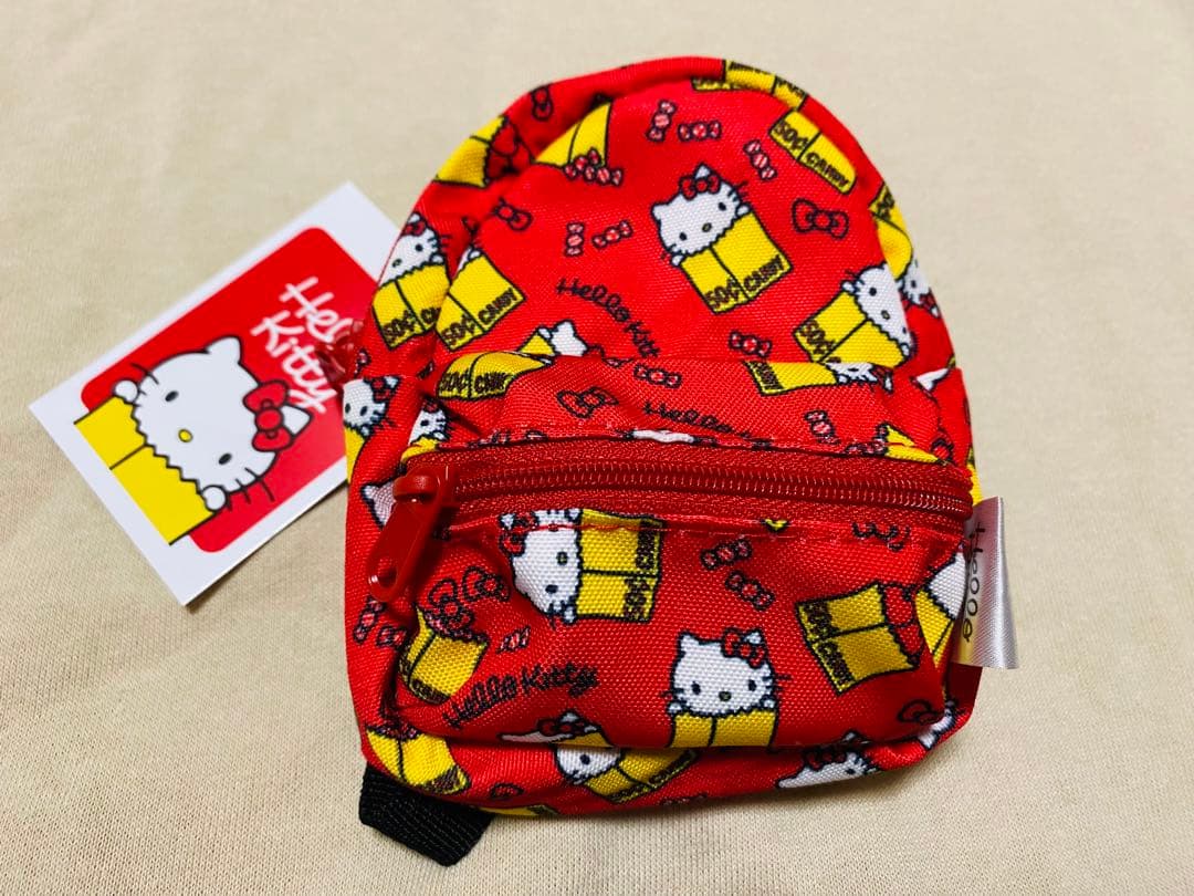 ハローキティー展会場限定 ミニリュック型ポーチ - メルカリ