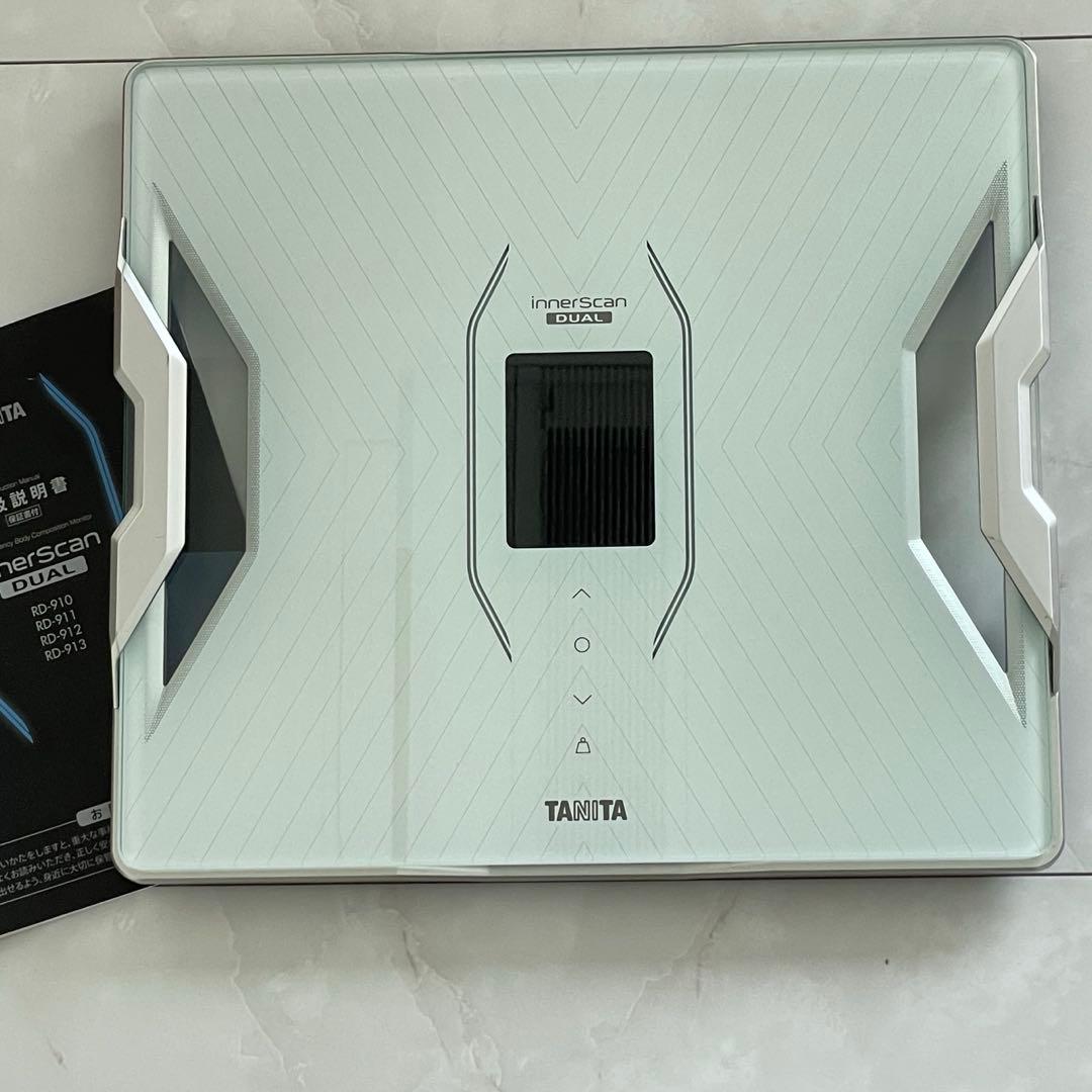 TANITA インナースキャンデュアルRD-913体組成計　取り扱い説明書あり