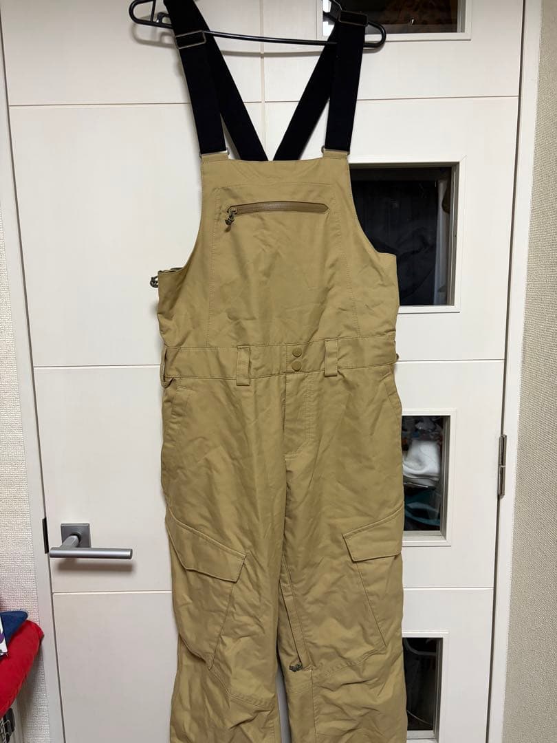 BURTON スノーボード ビブパンツ　ベージュ　Sサイズ 楽天市場】バートン スノーボードウェア メンズ ビブパンツ 25-26