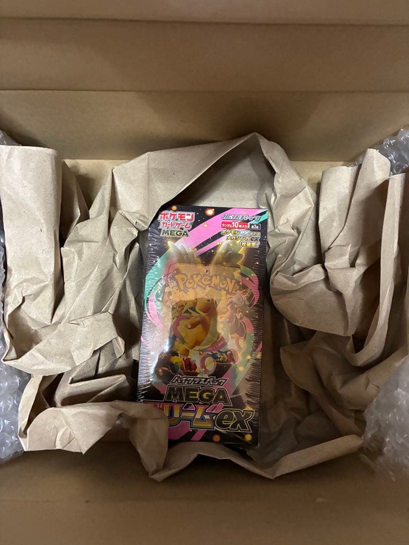 ポケモンカード　MEGAドリームex 1BOX シュリンク付き ハイクラスパック MEGAドリームex (シュリンク未開封BOX) ポケモン