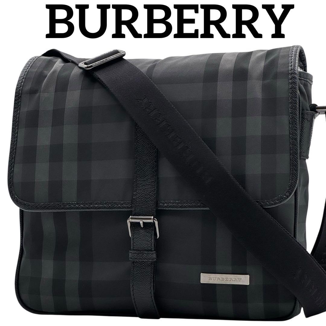 【美品】BURBERRY バーバリー　ショルダーバッグ　メッセンジャーバッグ BURBERRY（バーバリー） ショルダーバッグ メッセンジャーバッグ