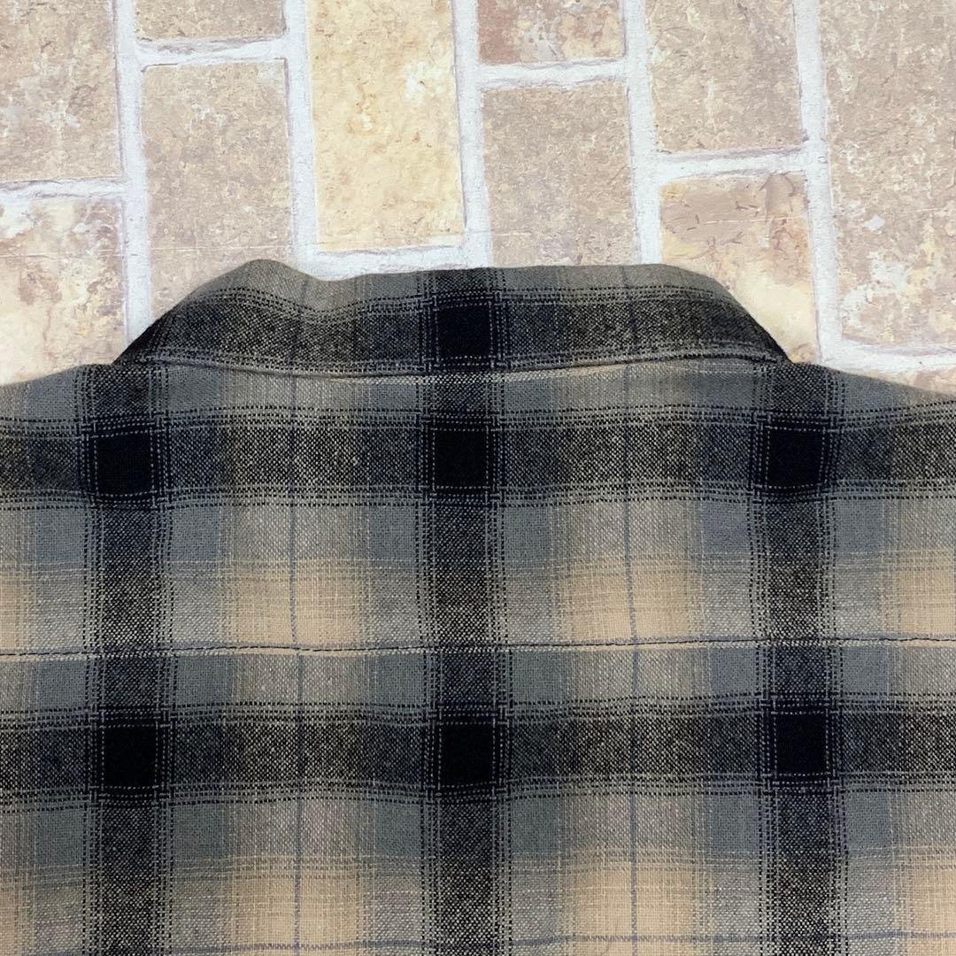 TENDERLOIN テンダーロイン ウール チェックシャツ 木村拓哉着用モデル