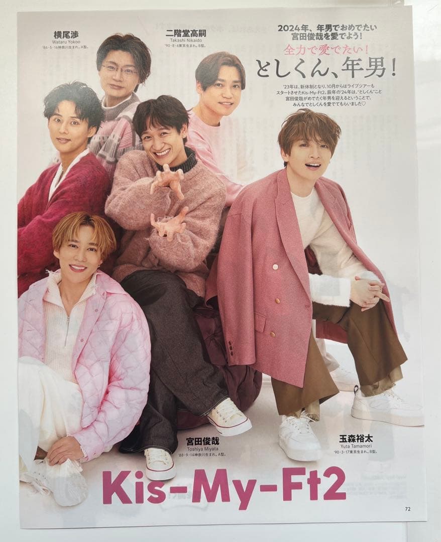 Kis-My-Ft2 切り抜き 3冊分 - メルカリ