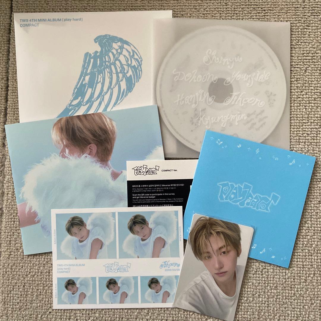 TWS (play hard) compact盤 ジフン - メルカリ