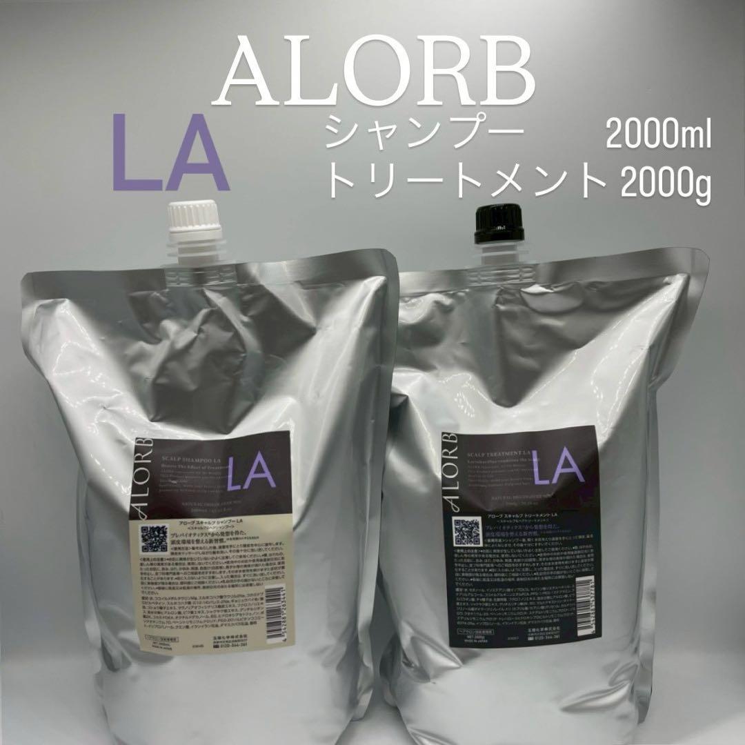 ALORB スキャルプシャンプー2000ml＆トリートメント2000g【LA】