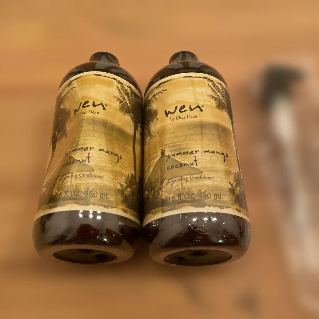 wen ウェン マンゴーココナッツ クレンジングコンディショナー480ml 2本