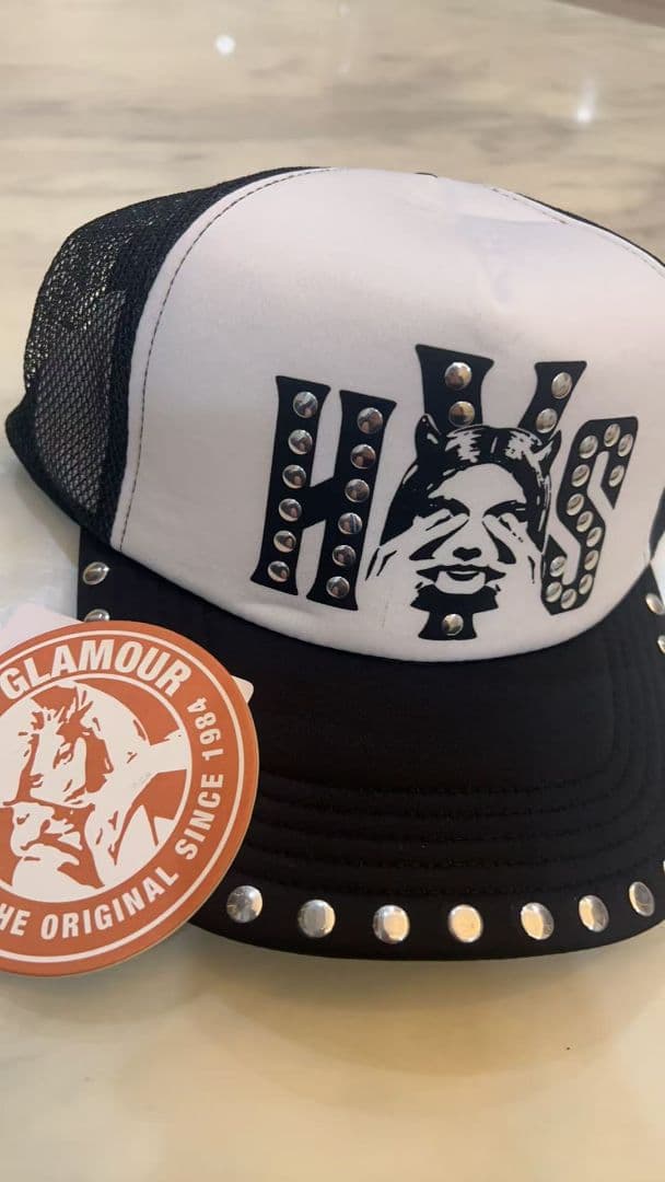 【新品未使用】ヒステリックグラマー　スタッズメッシュキャップ #0001