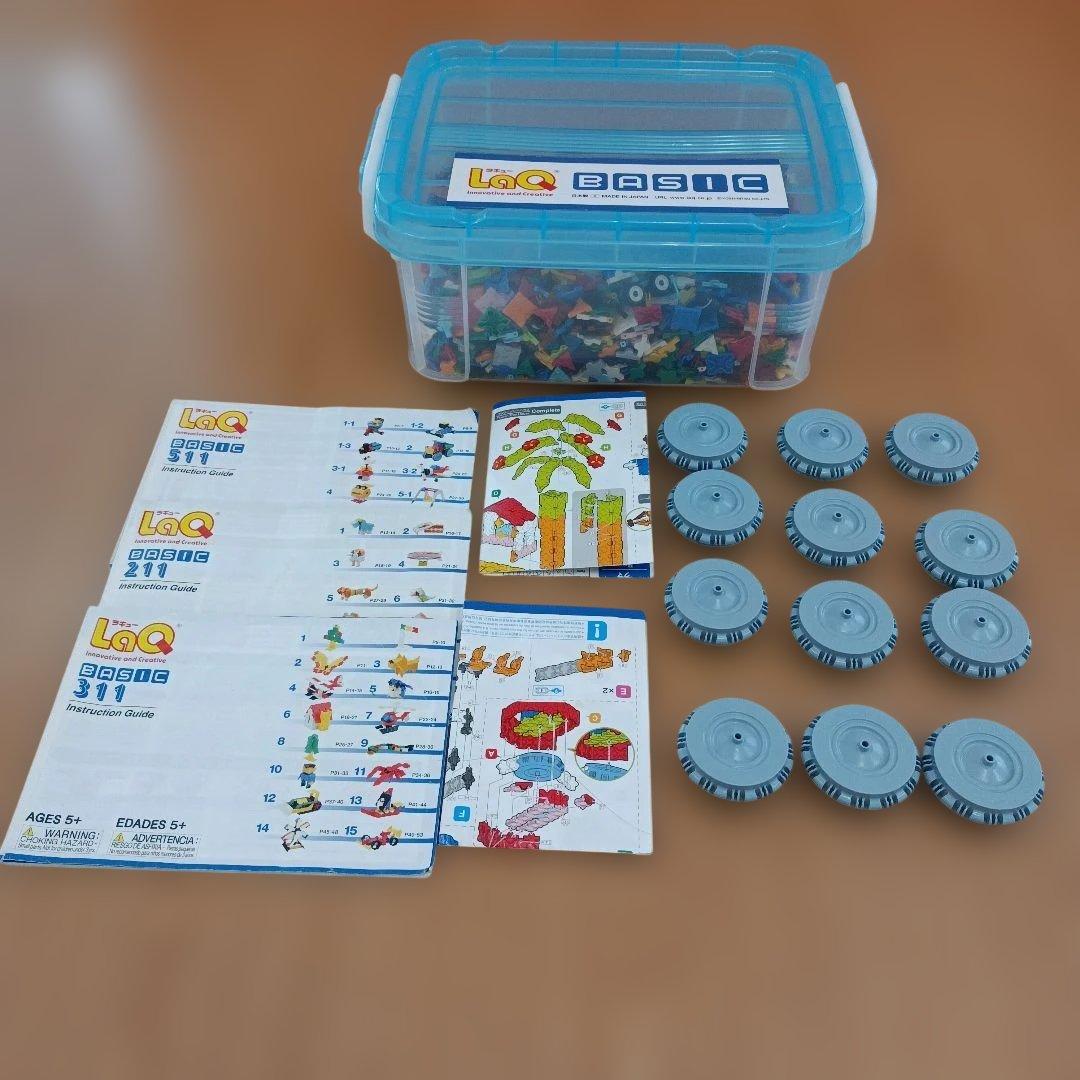 LaQ　約1.5キロ　ラキュー　ハマクロン　ミニタイヤ　まとめ売り LaQ ハマクロンミニ & PAX 正規品 ラキュー タイヤ セット M04 - メルカリ