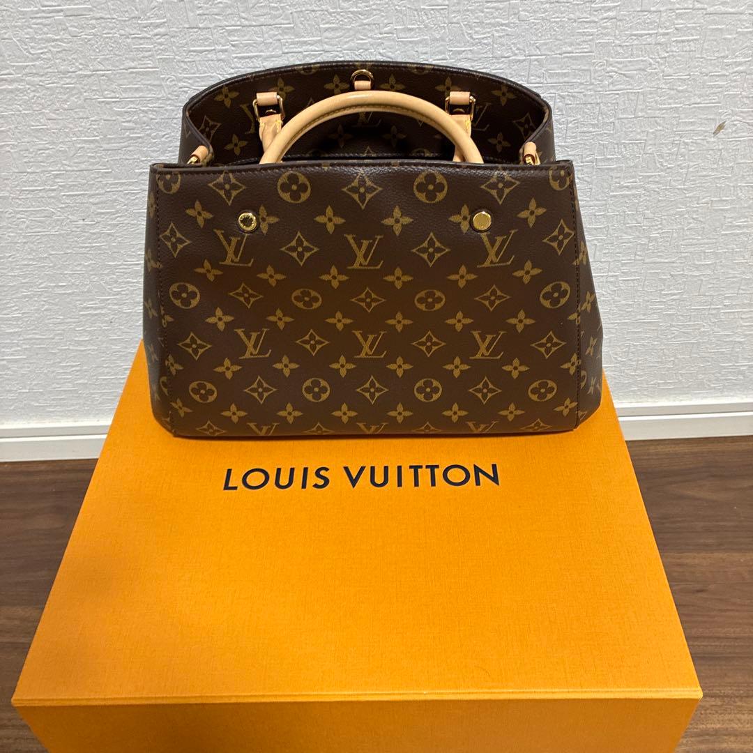 未使用品★LOUISVUITTNモンテーニュMM中田