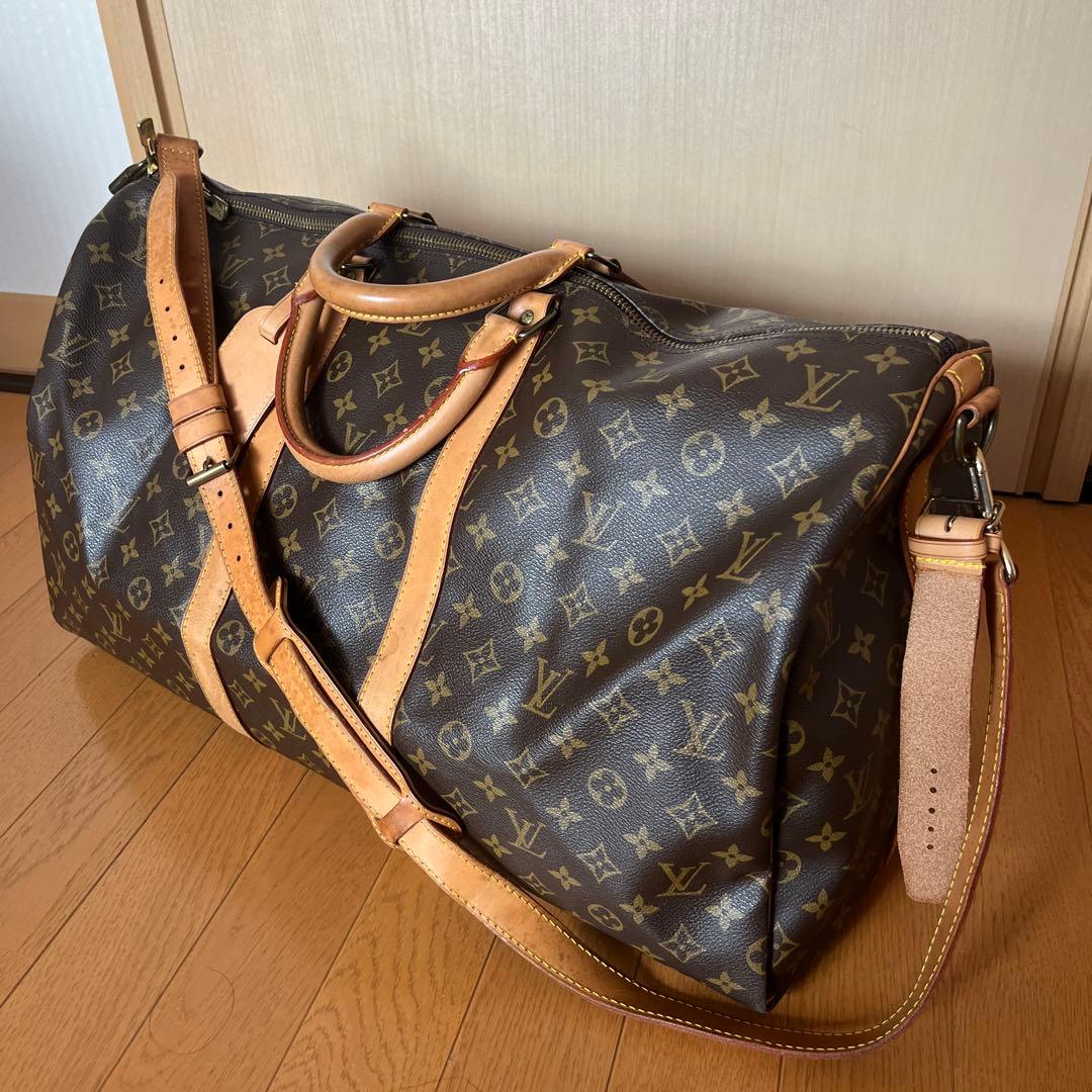 ルイヴィトン ボストンバッグ キーポル55 モノグラム 鍵付 ストラップ付 楽天市場】【中古】LOUIS VUITTON ルイヴィトン モノグラム キーポル