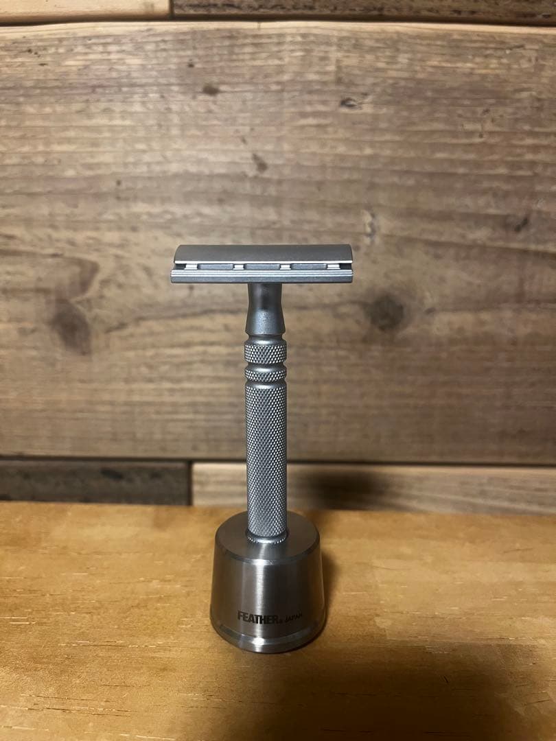 フェザー安全剃刀 FEATHER 特選 両刃オールステンレスレザー