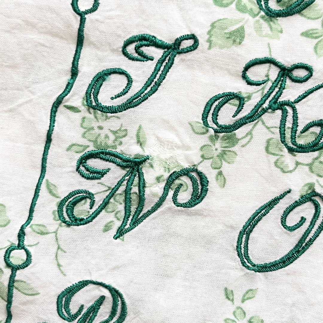 美品☆ bonjour diary アルファベット刺繍ブラウス 4Y 100cm - メルカリ