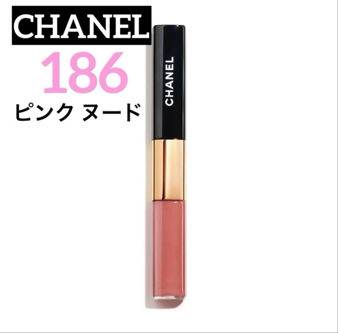 CHANEL ルルージュ デュオウルトラトゥニュ　186 - ピンク ヌード 2025年冬新作口紅】ル ルージュ デュオ ウルトラ トゥニュ｜CHANELの