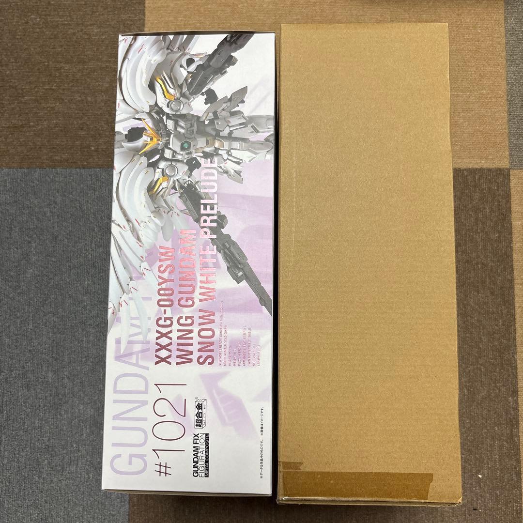 BANDAI XXXG-00SW ウィングガンダムスノーホワイトプレリュード ネオバード形態へと変形可能！『ガンダムW』フィギュア「G.F.F.M.C.